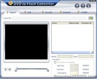 Wondershare DVD to Flash Converter screenshot